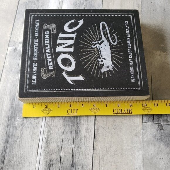 Halloween Tonic Wood Sign - 8'x10" - Picture 5 of 5